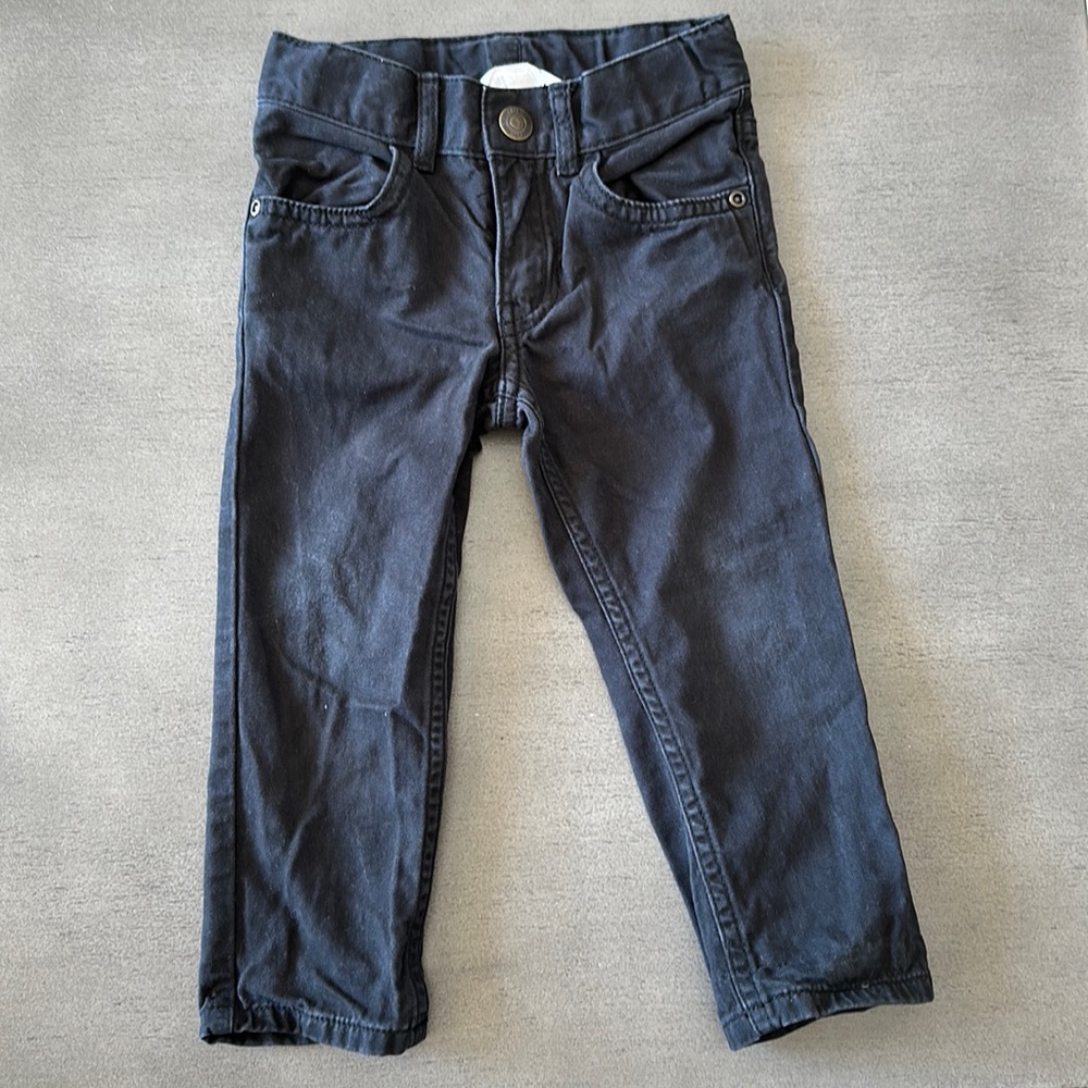 H&M black skinny toddler boy jeans
